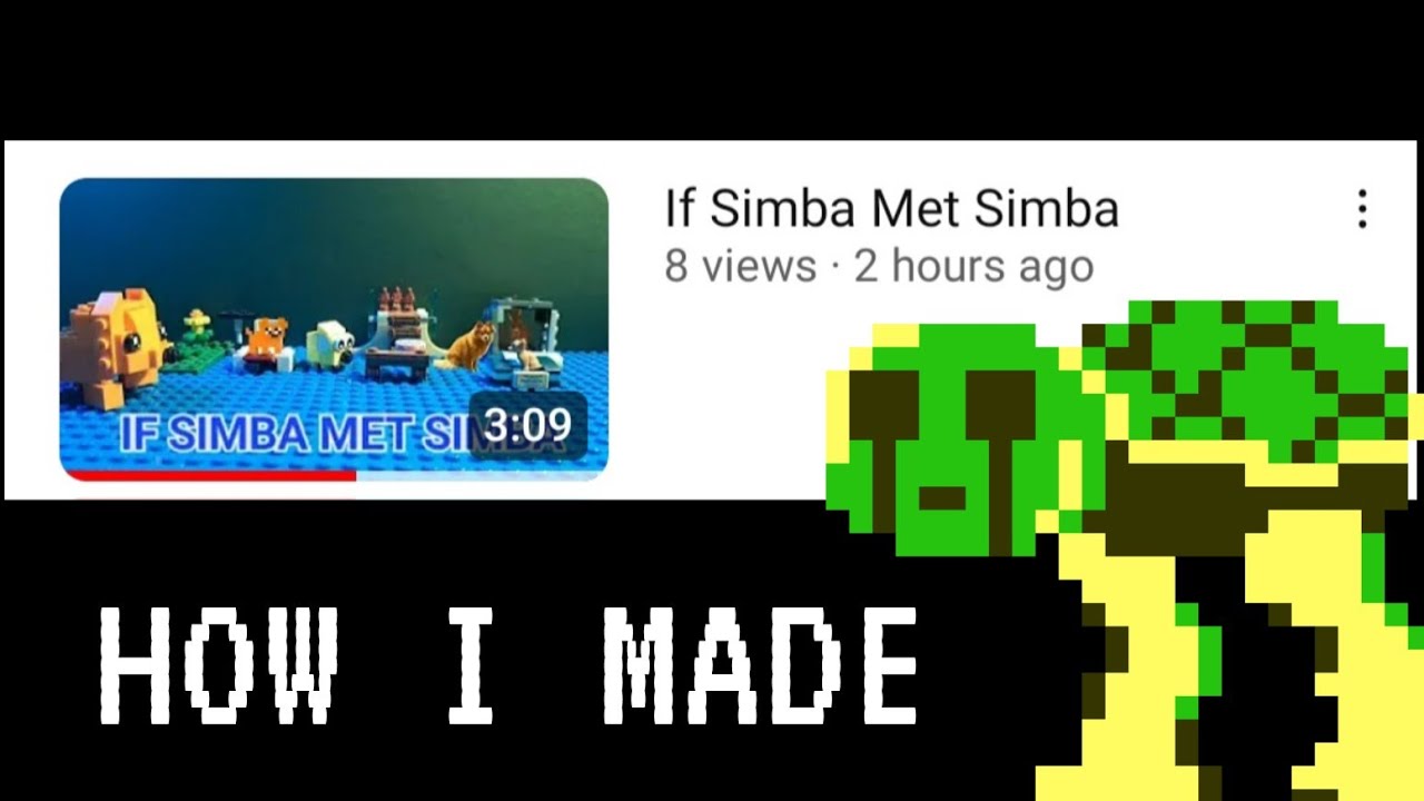 How I made: If Simba Met Simba - YouTube