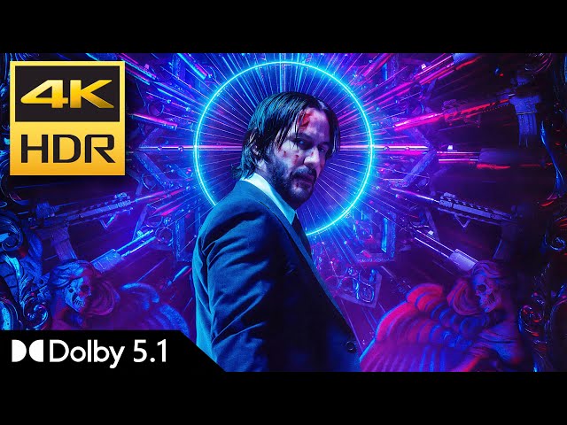 4K HDR | Trailer - John Wick 4 | Dolby 5.1 class=