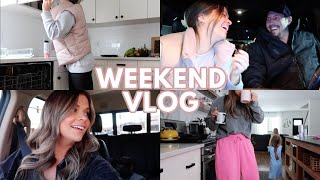 WEEKEND VLOG! FUN WEEKEND IN MY LIFE. BEING PRODUCTIVE, FAMILY TIME, DATE NIGHT, AND MORE!