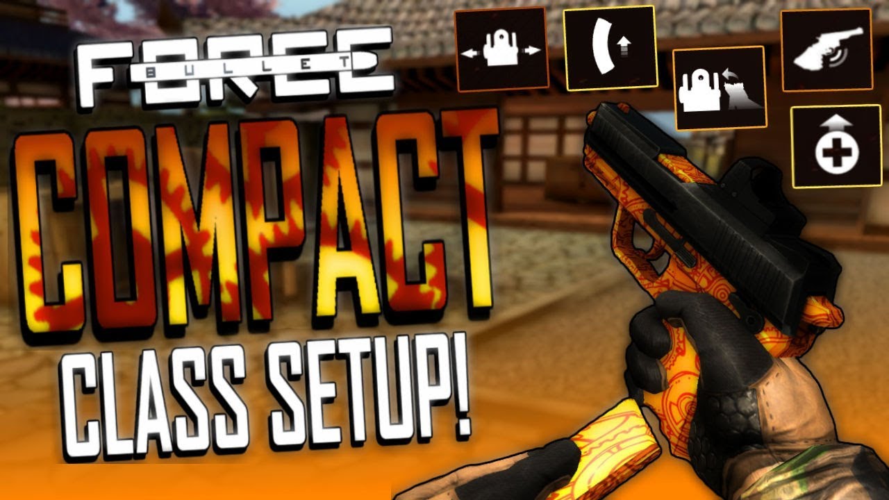 Bullet Force: Best Class Setup for the COMPACT .45! - [Compact .45 Setup/Guide]