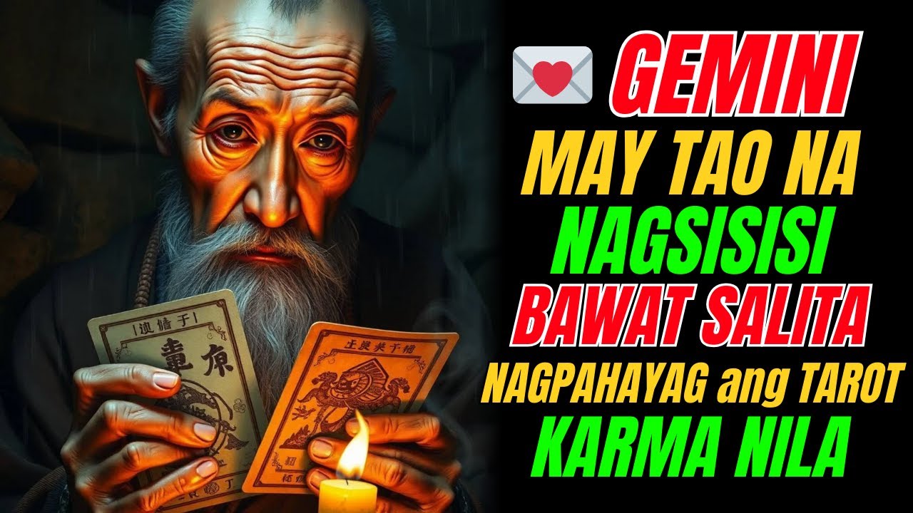 Gemini 💌 May Isang Tao na Pinagsisisihan ang Bawat Salita – Ibinunyag ng Tarot ang Kanilang Karma