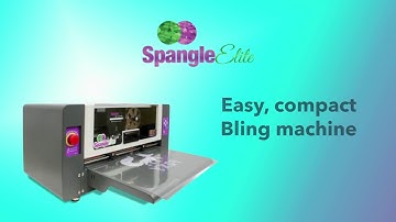 SpangleElite - easy, compact Bling machine