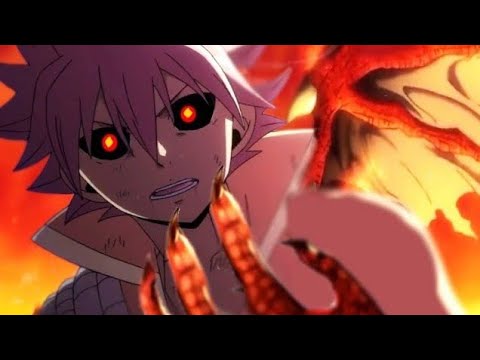 شاب يتظاهر بالضعف قدام الناس ولكنه في الحقيقه عنده قوه ملك التنانين الاسطوريه حكايه ناتسو