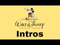 Every walt disney animation studios intro