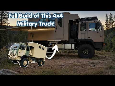 Full Build: My Custom Off-Grid 4x4 Military Expedition Vehicle