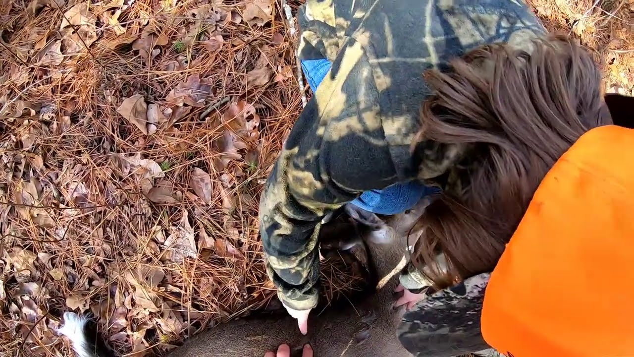 Deer Dog Drive 12/19/2020 Frosty Morning To Roll Up A Meat Deer