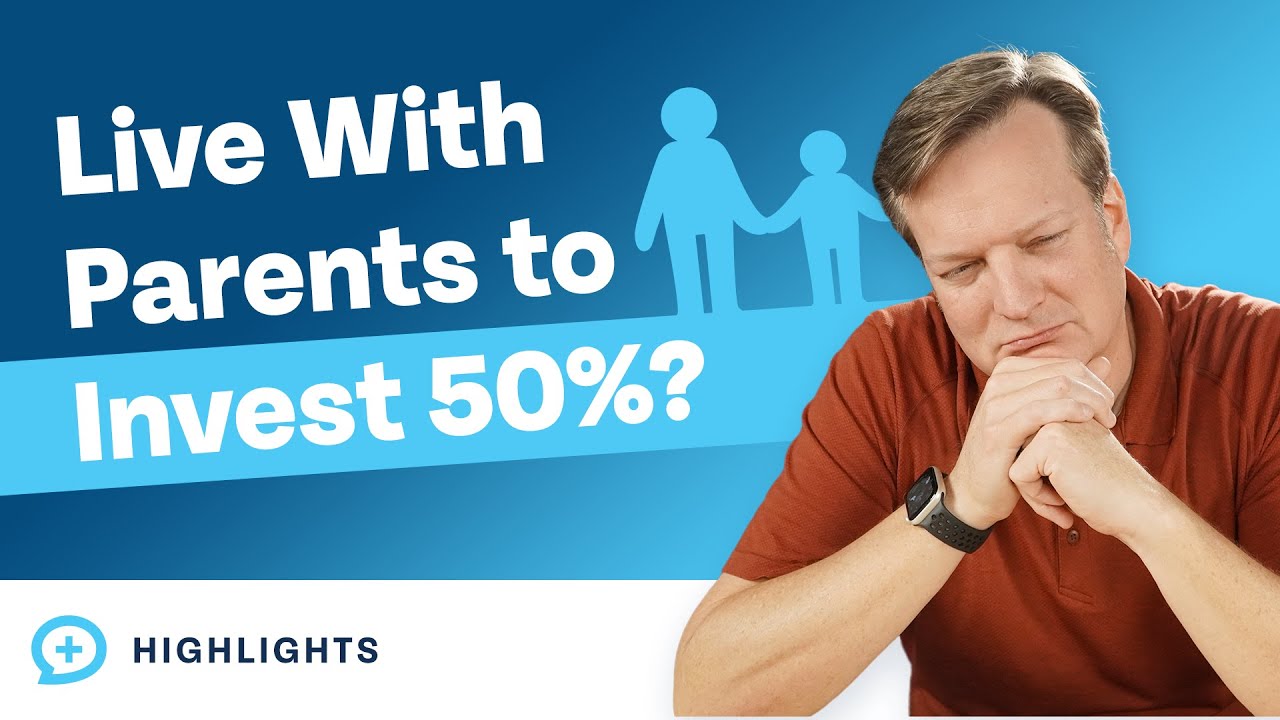 Is It Worth Living with Parents to Invest 50% of My Income?