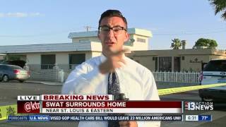 Police respond to North Las Vegas barricade situation