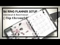 Kikki.K B6 Planner Setup | minimalist & functional flip through | paperjoyph