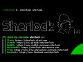 How to install and use Sherlock in Termux