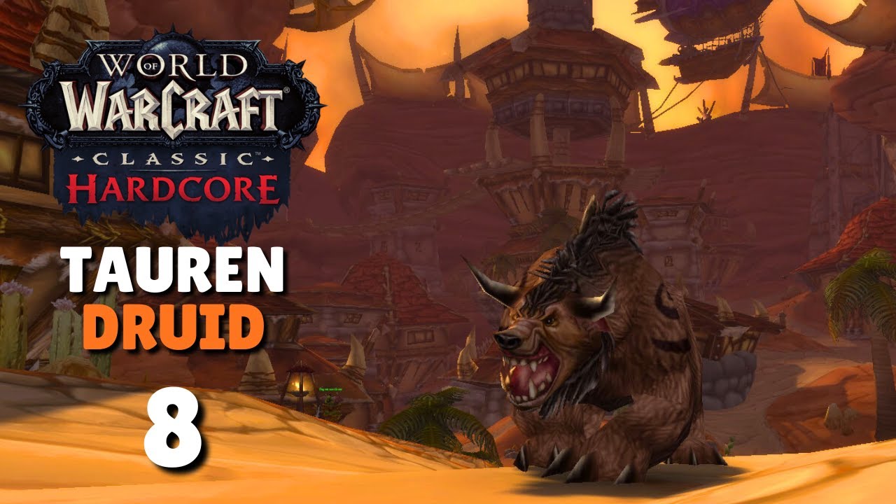 WoW Classic Hardcore Adventure - Relaxing Gameplay | Tauren Druid - Ep. 8