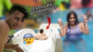 Tiré por el tobogán a Ivancito sin el permiso de Rocío | Termos del Río Tiré por el tobogán a Ivancito sin el permiso de Rocío | Termos del Río