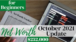 NET WORTH UPDATE | Over $252,000 | REAL NUMBERS | Net Worth for BEGINNERS | OCTOBER 2021