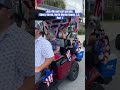 🏌️ #golfcarts  #parade  on Cherry Grove section #northmyrtlebeach  #southcarolina  #shorts
