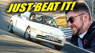 Angry Honda Beat x New Porsche🤣 // Nürburgring