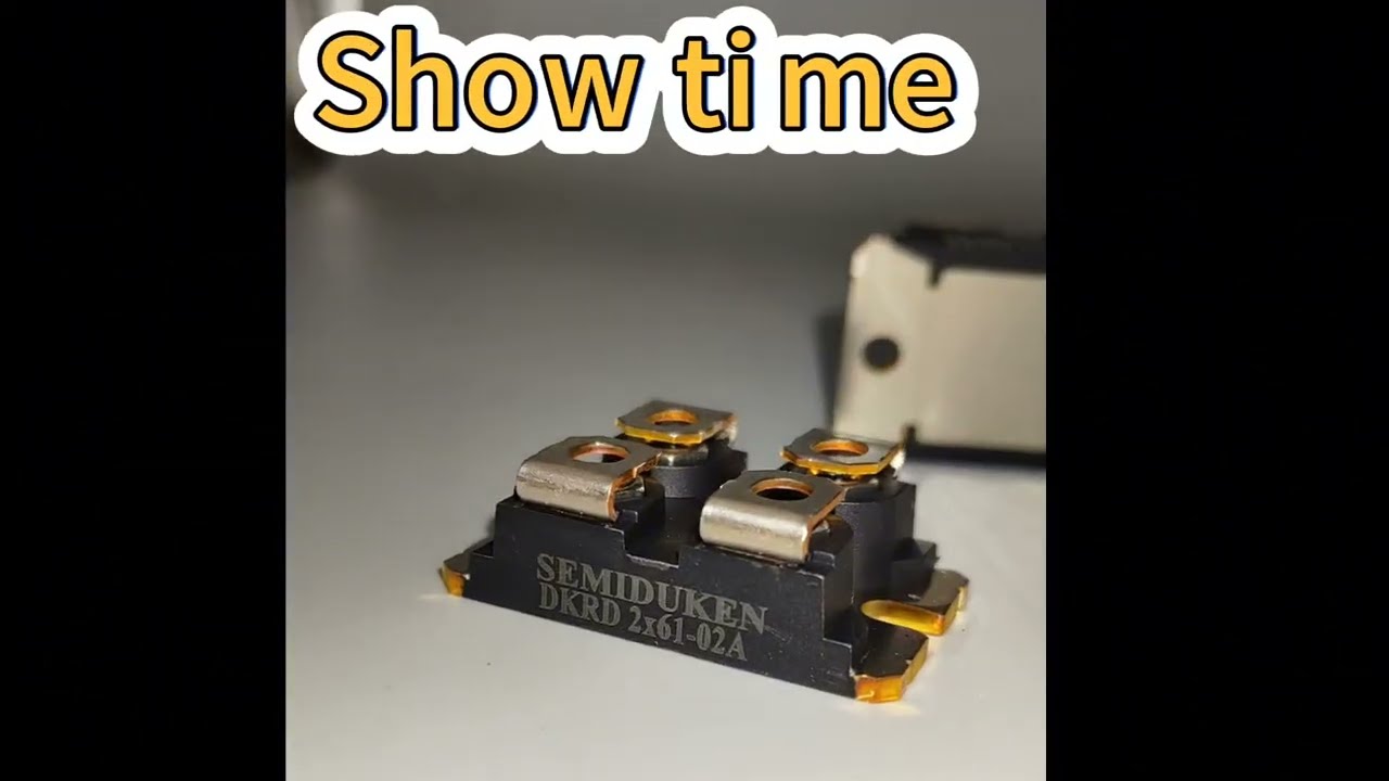 Watch Laser Printing on SOT227 Power Modules – Satisfying Marking Process in Action!