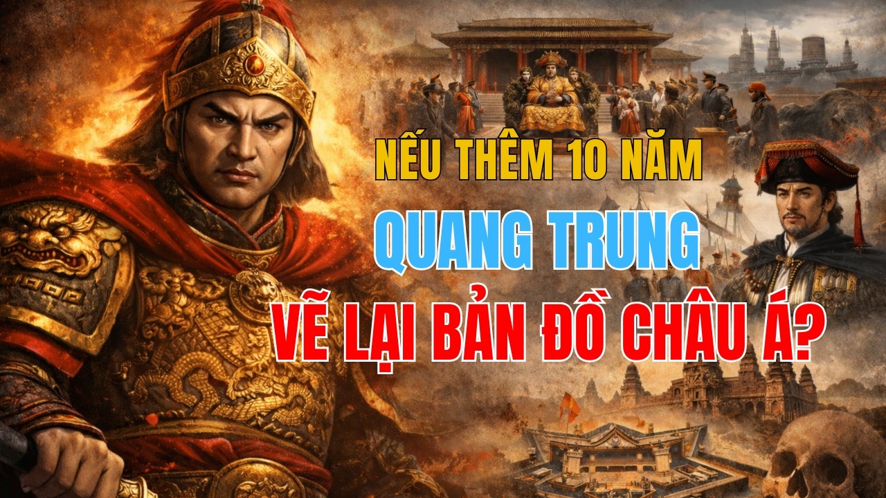 Nếu Vua Quang Trung Không Mất Sớm: Việt Nam Giờ Đã Khác? #lichsuvietnam #quangtrung #lichsu