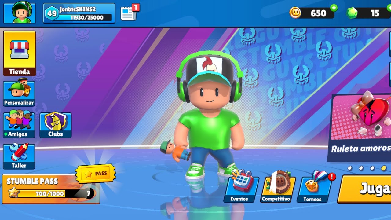 Jugando con mi amigo el muda #sumble Guys# jonbtc