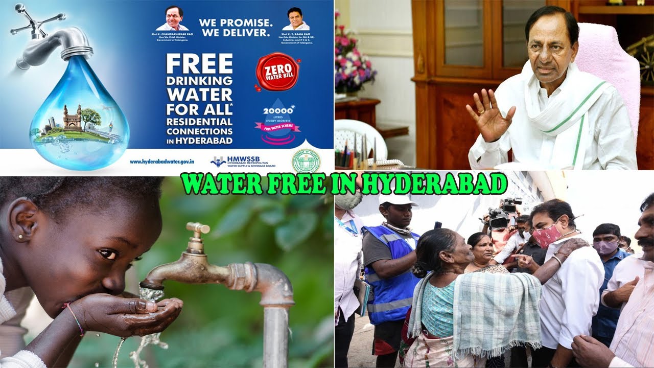 KTR launches free drinking water scheme in Hyderabad