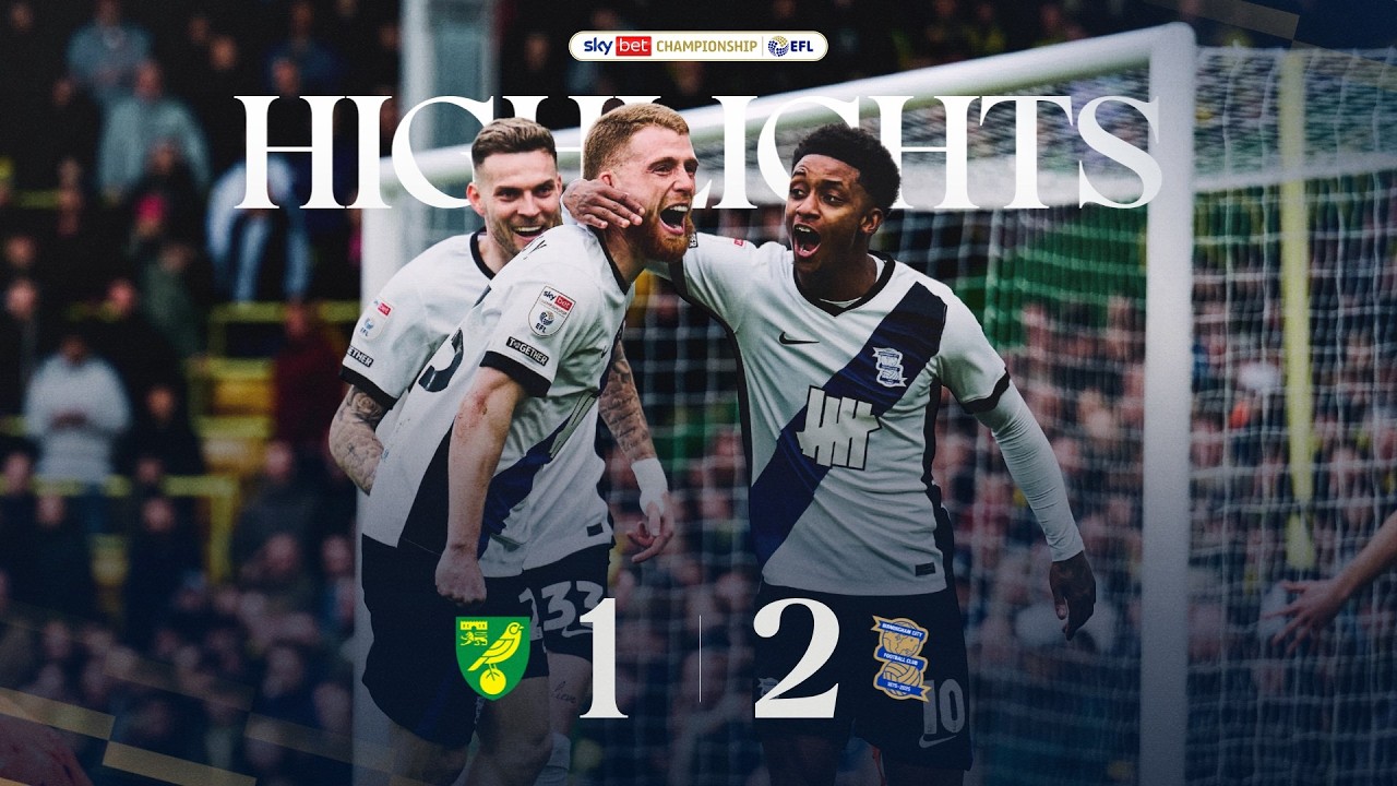 HIGHLIGHTS | Norwich City 1-2 Birmingham City | Vicente & Ducksch seal statement win ⚡️