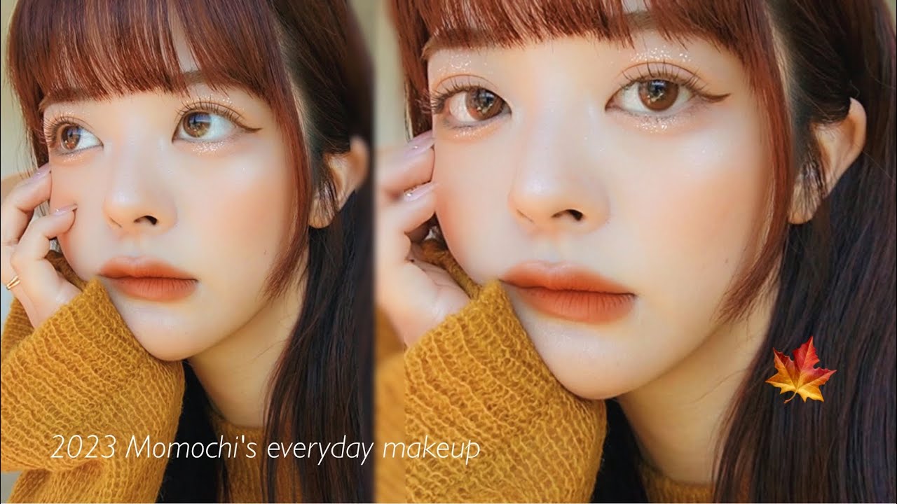 こっくり大人カワイイface 🦊🍁🤎 テラコッタ✖️ブラウン秋メイク【毎日メイク】