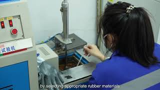 Rubber low temperature brittleness test