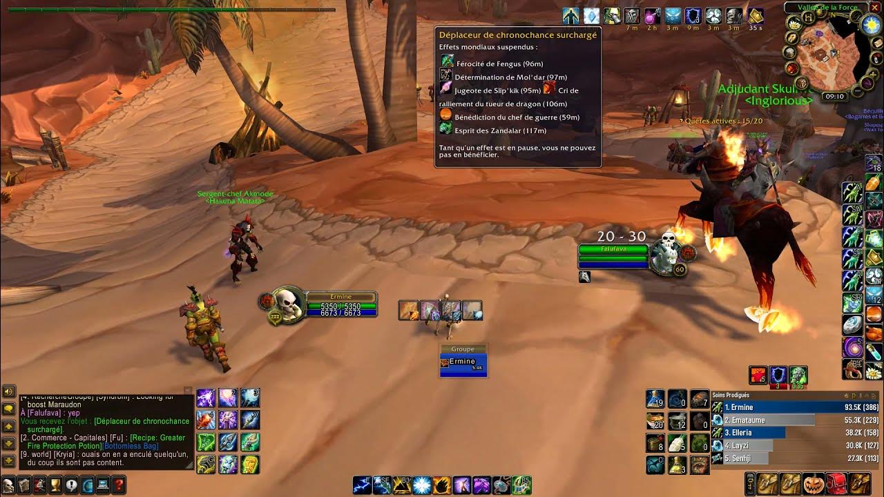 WoW Classic Le Déplaceur de chronochance YouTube