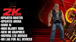 Wr3D 2K26 Dope V2 By Bob Kelvin -New Health Bar -Hard Ai -High Risk Of Injury