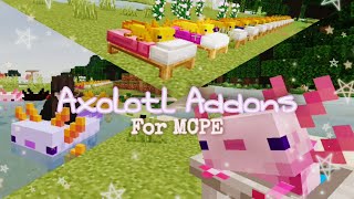 Top 3 Axolotl Addons for Minecraft PE 💖 | Atomyn Craft screenshot 5