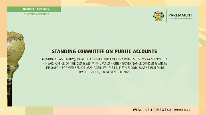 1/2 Standing Committee on Public Accounts, 18 November 2025