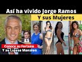 Así ha vivido Jorge Ramos y sus conquistas | conoce su fortuna y su lujosa mansion