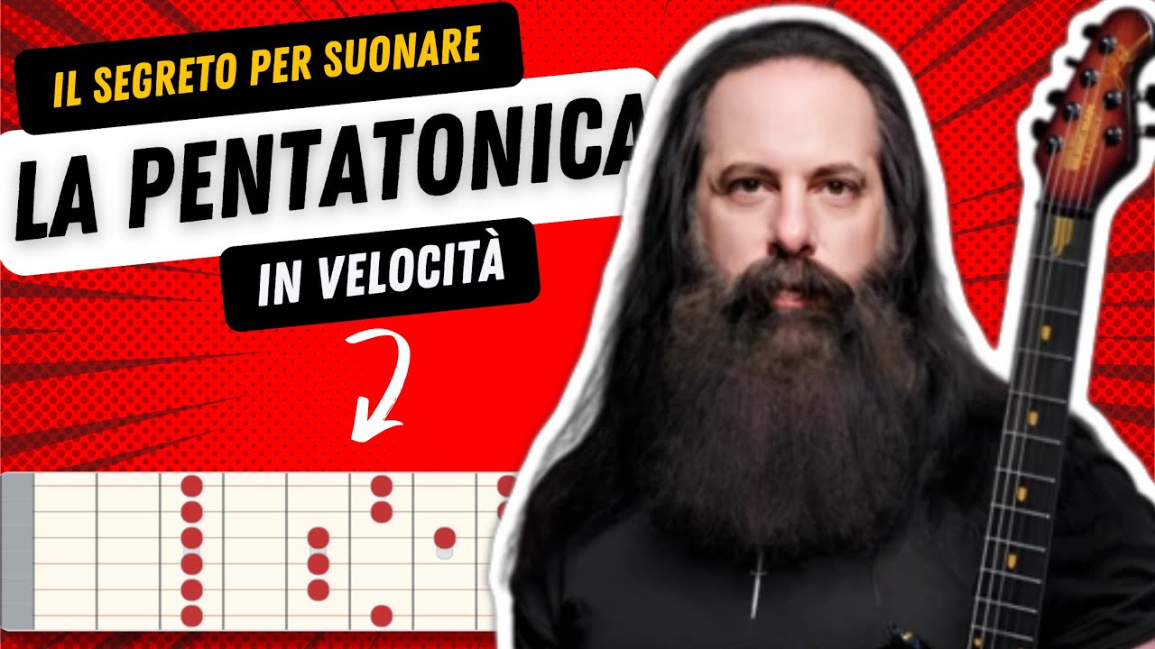 Il SEGRETO per suonare la PENTATONICA in velocità