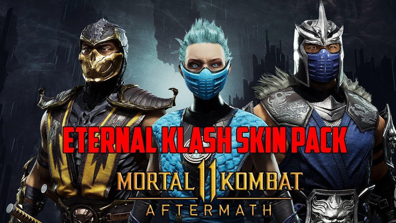 Mortal Kombat 11 Aftermath Eternal Klash Skin Pack YouTube