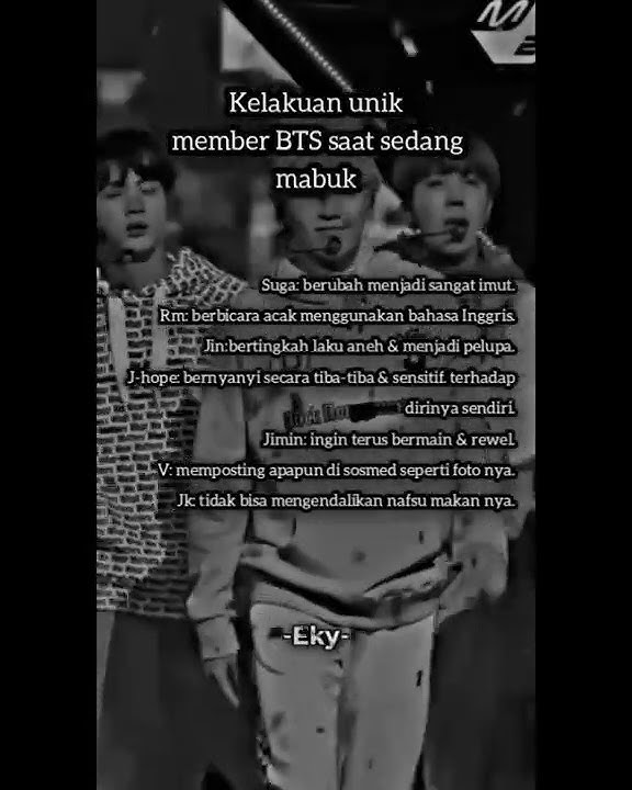 Kelakuan unik Bangtan saat sedang mabuk 🤭#bts #idolkpop #dikecarol #army #kpopers #shorts
