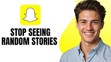 How To Stop Seeing Random Stories On Snapchat (Delete Friend Suggestion On Story)