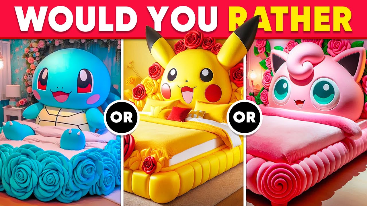 Would You Rather - Build Your Fantasy House 🏠⚡🐹🌈💖 Moca Quiz