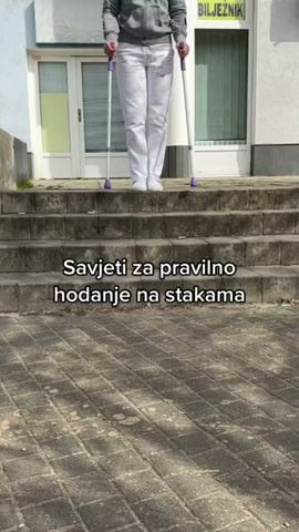 Savjeti za pravilno hodanje na stakama