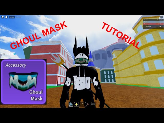 Blox Fruits - Como pegar a Máscara Vampírica (Ghoul Mask) - Critical Hits