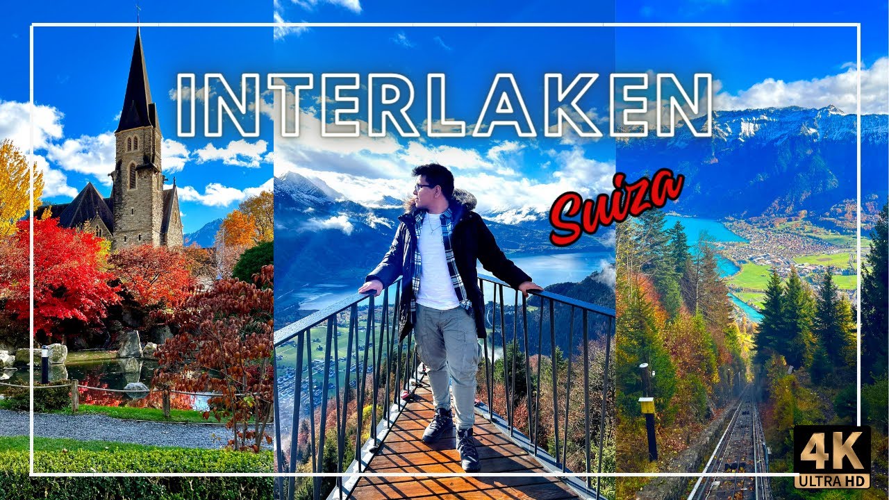 SUIZA INTERLAKEN + HARDER KULM + ISELTWALD – Guía 2026 (4K 🇨🇭 Imprescindible) | Maikel Nego