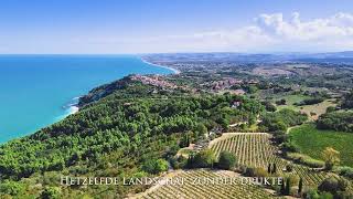 Le Marche of Toscane? Ontdek het verschil vanuit de lucht