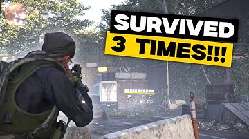 Division 2 - Capturing 3 Control Points and SURVIVED! 4K HDR