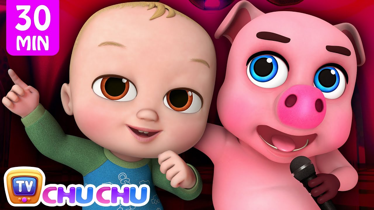 This Little Piggy + More ChuChu TV 3D Nursery Rhymes & Kids Songs