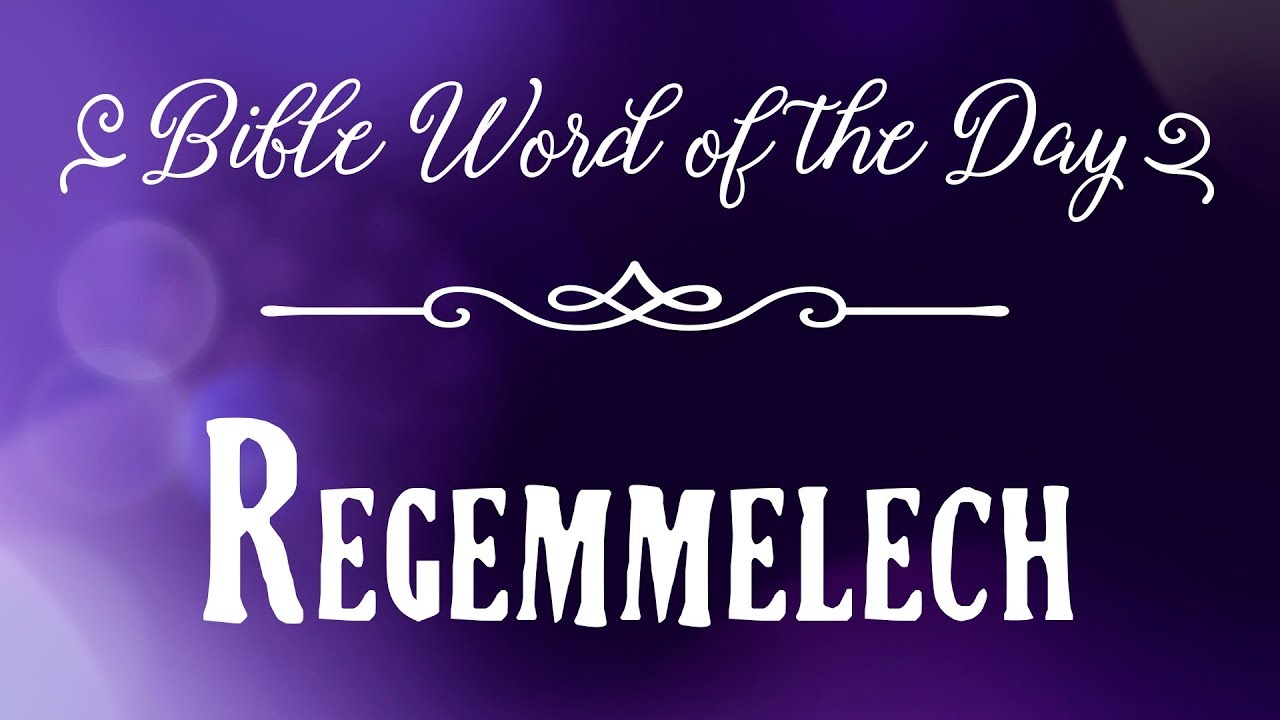 How To Pronounce Bible Names: The Bible Word of the Day