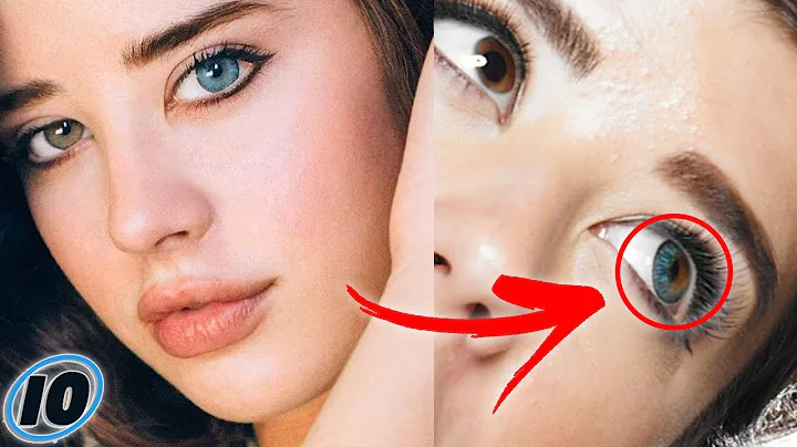This Model Pretends To Have Heterochromia - Sarah ...