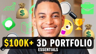 How To Create A 100K Portfolio For 3D Animation And Rendering