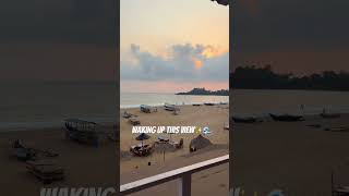 Waking up this view #travel #viral #beach