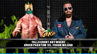 [BCW Crash (Match 2)] The Green Phantom vs Flying Frank Milano (Falls Count Anywhere) ❗️❗️❗️