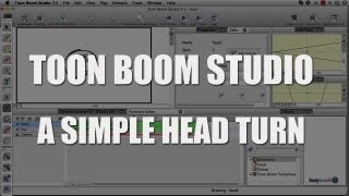 Simple Head Turn in ToonBoom Studio
