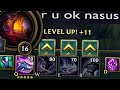League of Legends but Nasus can only press Q - YouTube