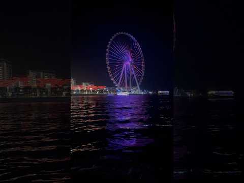 Dubai Marina Night Walk ✨ #marinawalk #uae #dubailife #dubaimarina